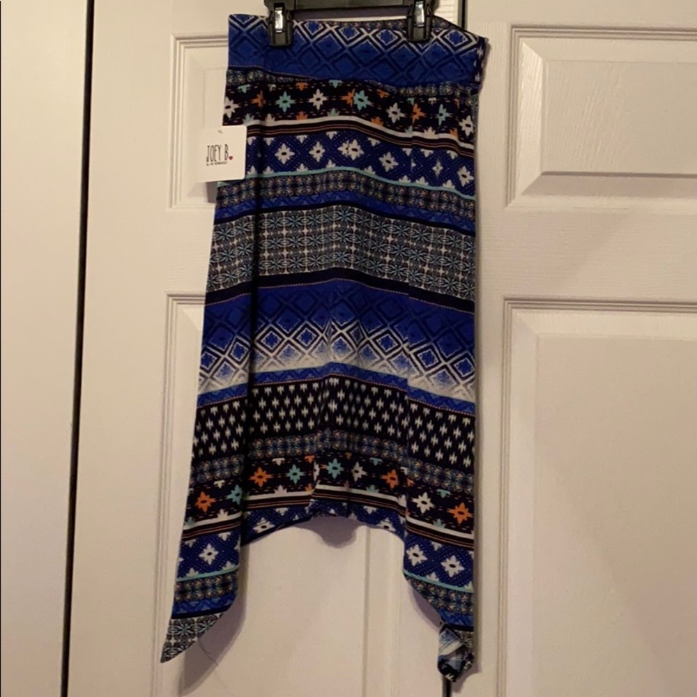 Blue skirt
